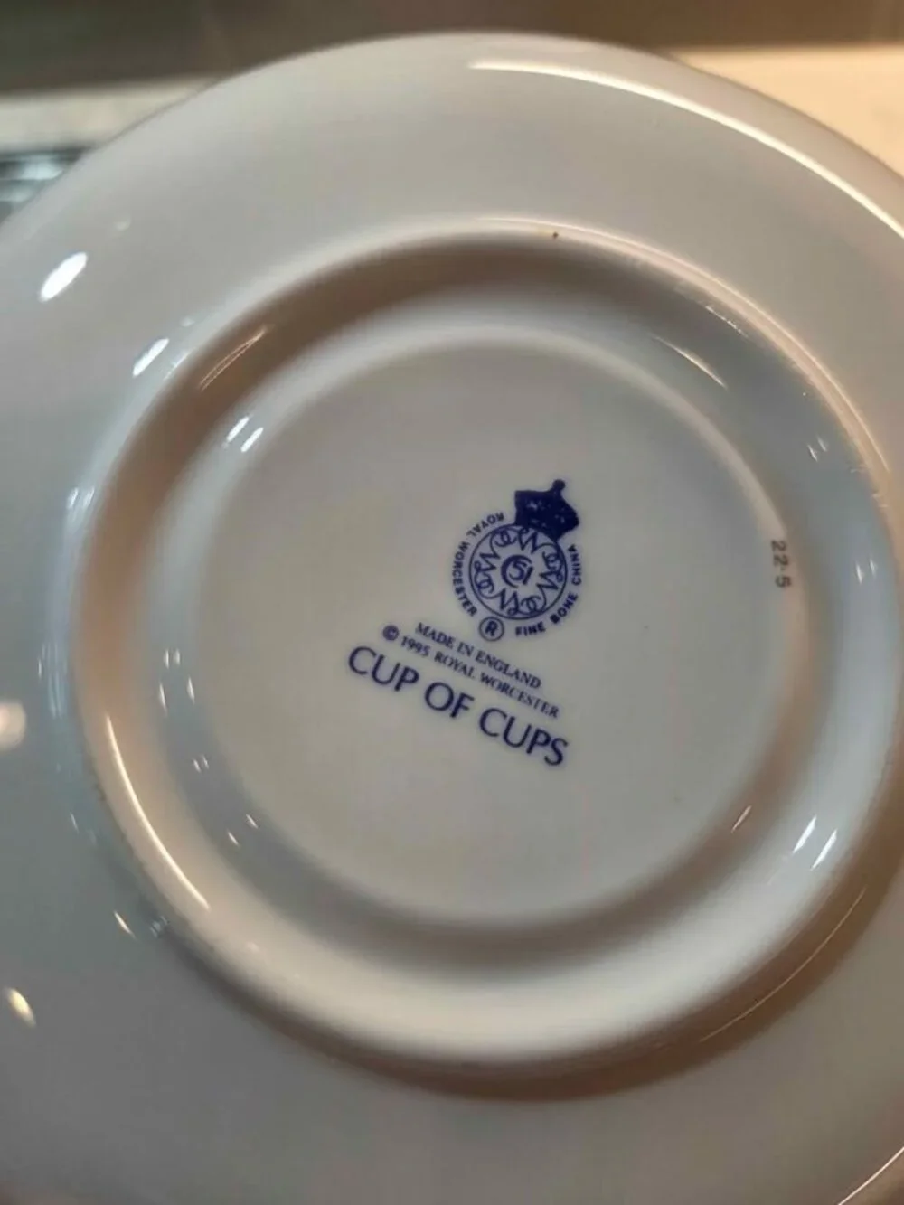 4 Royal Worcester plates 